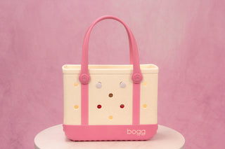 Bitty Bogg Bag - Varsity Blowing Pink Bubbles