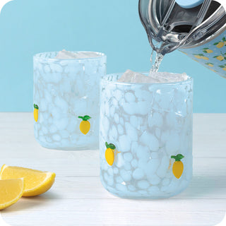 Swig Life Lemon Meringue Charm Glass 17oz
