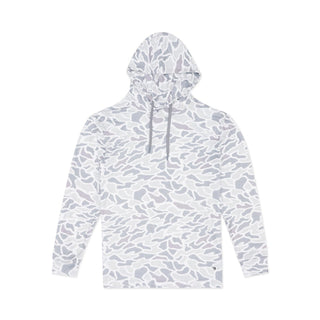 Burlebo White Camo Performance Hoodie