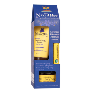 The Naked Bee Classic Lavender & Beeswax Absolute Gift Collection