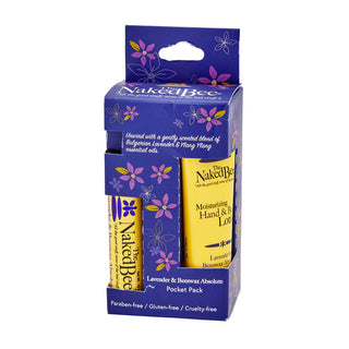 The Naked Bee Classic Lavender & Beeswax Absolute Pocket Pack