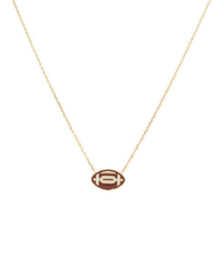 Football Pendant Necklace