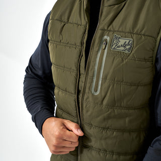 Burlebo Puffer Vest - Mallard Green