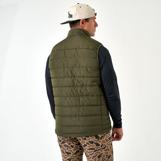 Burlebo Puffer Vest - Mallard Green