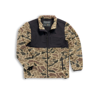 Burlebo Sherpa - Full Zip Jacket - Rocky Mountain Camo