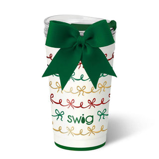 Swig Life Christmas Bows Party Cup 24oz