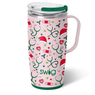 Swig Life Santa's Scrubs Travel Mug 22 oz.