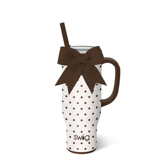 Swig Life Mocha Dots 30 oz. Mega Mug