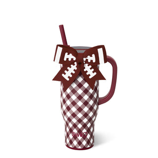 Swig Life Gameday Gingham Maroon Mega Mug 30 oz.