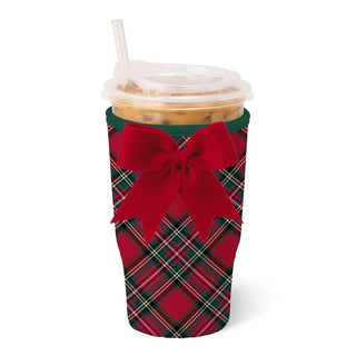 Swig Life Christmas Plaid Iced Cup Coolie (Large)
