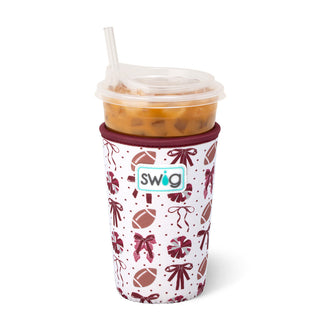 Swig Life We've Got Spirit Maroon Medium Iced Cup Coolie
