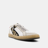 Salma Vintage Sneaker - Maroon/Gold