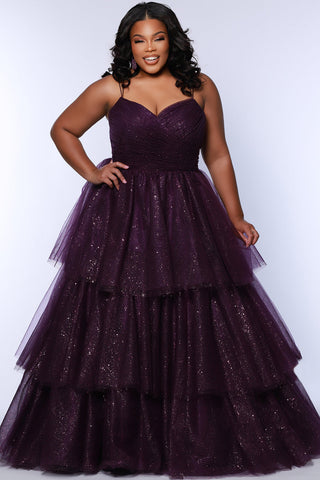 Sydney's Closet SC7392 - Purple Size 20W