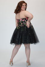 Sydney's Closet SC8137 - Black Size 18W