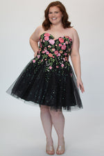 Sydney's Closet SC8137 - Black Size 18W