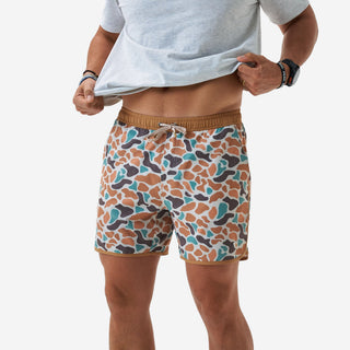 Burlebo Swim Trunk - Bayside Camo