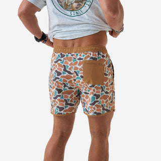 Burlebo Swim Trunk - Bayside Camo