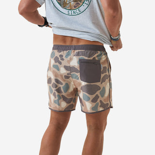 Burlebo Swim Trunks - Jumbo Pintail Camo