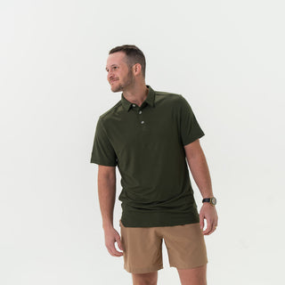 Burlebo Performance Polo - Mallard Green