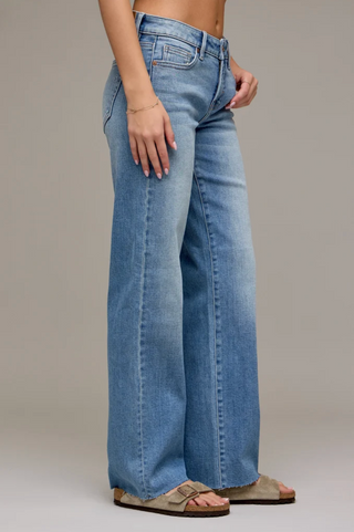Hidden Jeans Ella Classic Straight Jean - Medium/Dark Wash