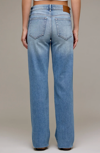 Hidden Jeans Ella Classic Straight Jean - Medium/Dark Wash