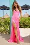Sherri Hill 56063 - Bright Pink Size 16