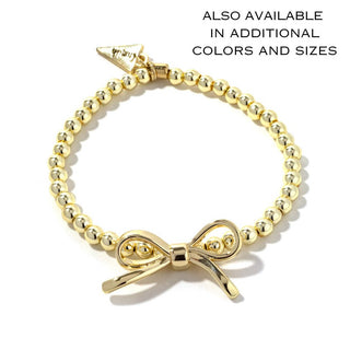 Erimish Bridget Bow Bracelet - Gold