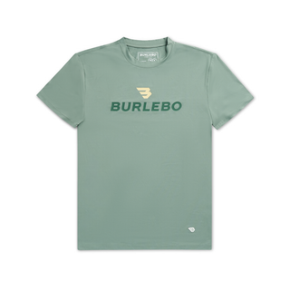 Burlebo Flying B Logo Go To Tee - Sage