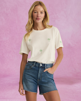 Z Supply Palms Boyfriend Tee
