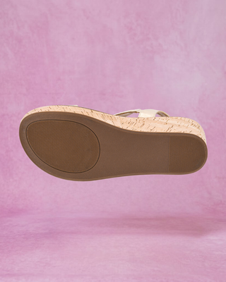 Corkys Footwear About Last Night Wedge - Gold