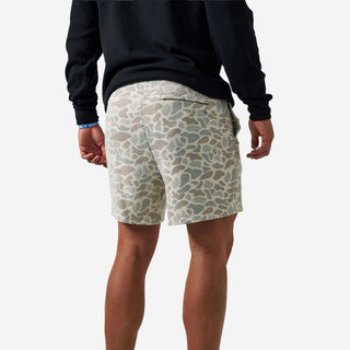 Burlebo Vintage Washed Shorts - Classic Deer Camo