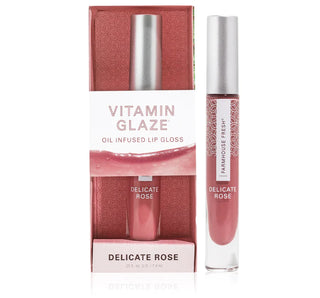 FarmHouse Fresh Vitamin Glaze Oil-Infused Lip Gloss - Delicate Rose
