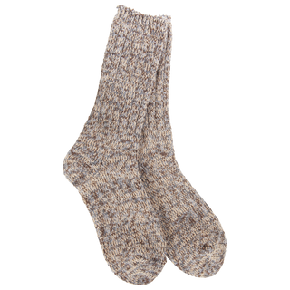 World's Softest Socks Weekend Ragg Crew - Nutty