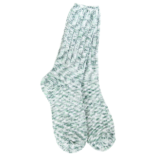 World's Softest Socks Holiday Ragg Crew - Spruce