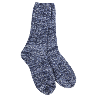 World's Softest Socks Weekend Ragg Crew - Denim