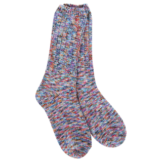 World's Softest Socks Weekend Ragg Crew - Indigo