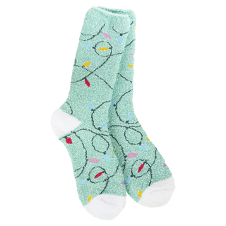 World's Softest Socks Holiday Cozy Crew - Holiday Lights