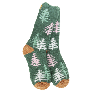 World's Softest Socks Holiday Cozy Crew - Woods