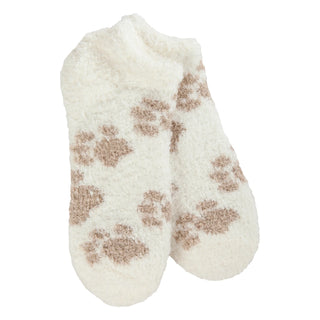World's Softest Socks Cozy Low Socks - Stone Paw