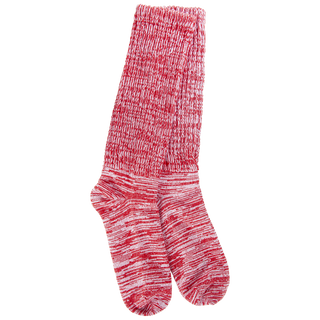 World's Softest Socks Slub Slouch Crew - Peppermint