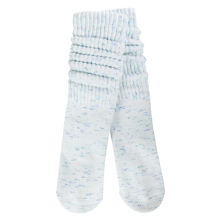 World's Softest Socks Weekend Slouch Confetti Crew - Blue Confetti