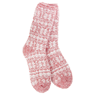 World's Softest Socks Winter Crew Socks - Fair Isle