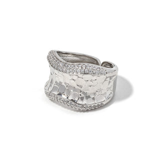 Erimish Wave Ring - Silver