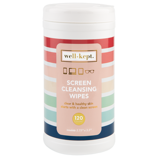 Well Kept Screen Cleansing Wipe Canister (120 Count) - Better Days