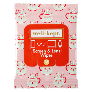 Well Kept Screen Cleansing Towelettes - Ho Ho Cocoa