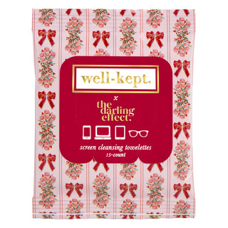 Well Kept Screen Cleansing Towelettes (15 Count) - Oh So Fancy
