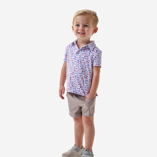 Burlebo Youth Performance Polo - Old Glory