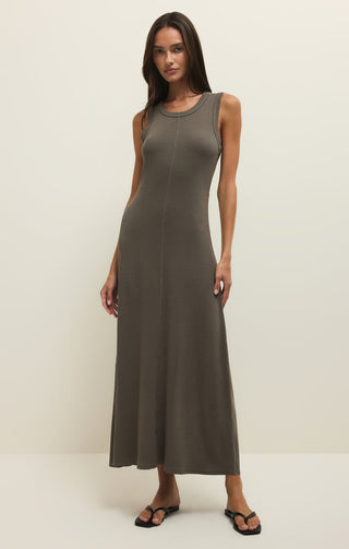 Z Supply Linden Slub Rib Maxi Dress
