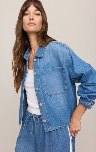 Z Supply Erin Denim Jacket - Dreamstate