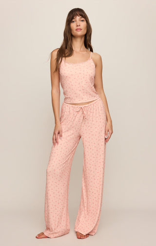 Z Supply Better Off Pointelle Pant - Rosewater